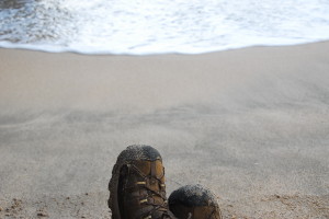 Relax'g on a beach, NaPali, KI