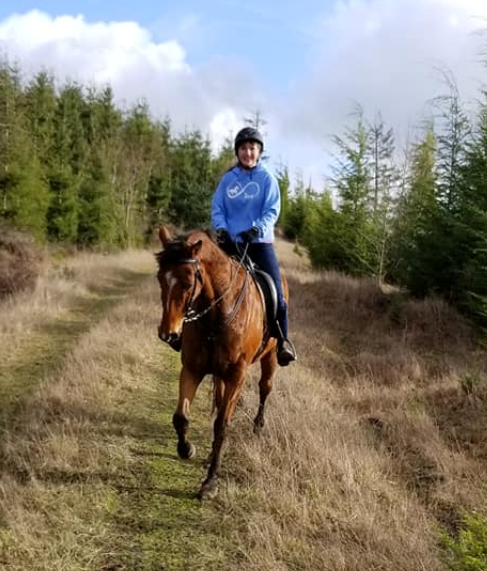 nicke trot down mountain